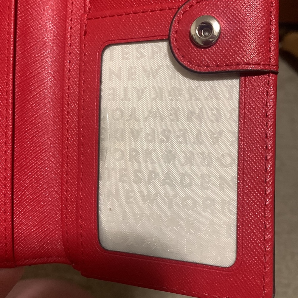 Kate Spade Red Wallet - Picture 3 of 4